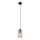 Globo - Lámpara colgante 1xE27/25W/230V diá. 11 cm negro
