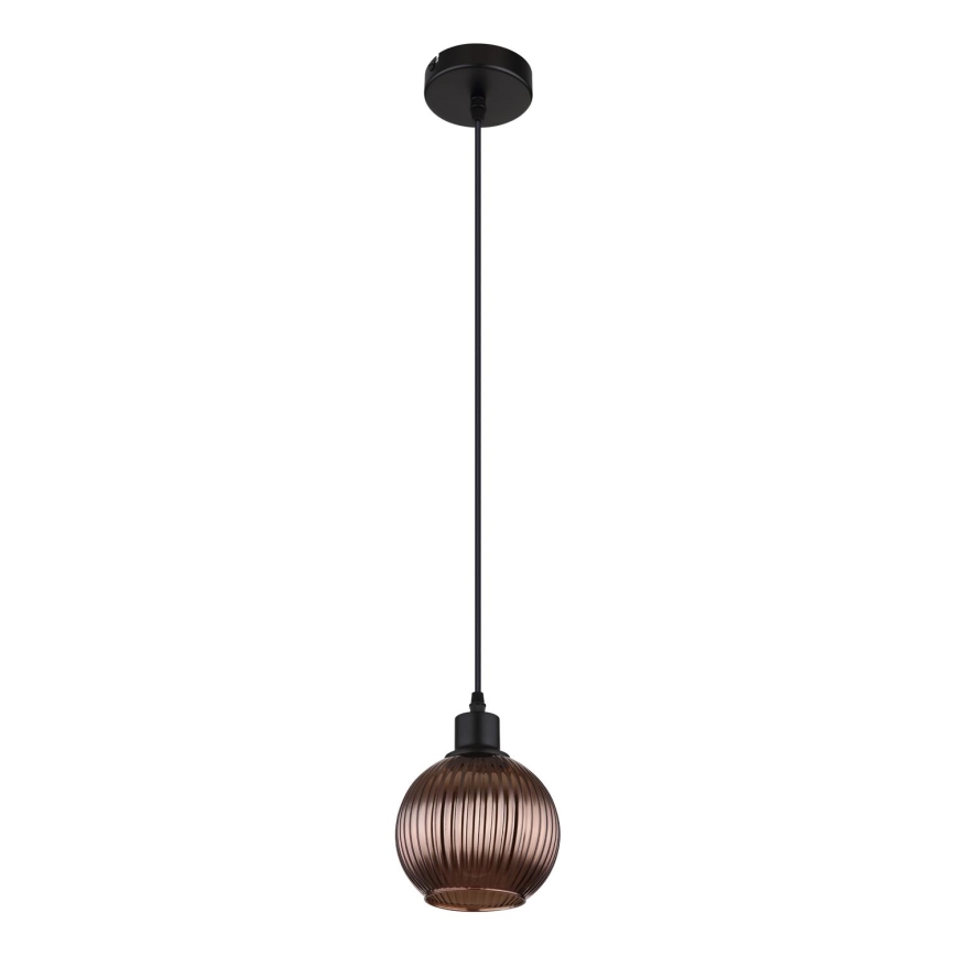 Globo - Lámpara colgante 1xE27/25W/230V diá. 15 cm cobre