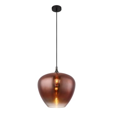 Globo - Lámpara colgante 1xE27/60W/230V diá. 40 cm cobre