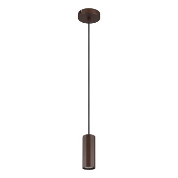 Globo - Lámpara colgante 1xGU10/25W/230V marrón