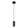 Globo - Lámpara colgante 1xGU10/25W/230V negro