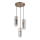Globo - Lámpara colgante 3xE27/25W/230V bronce diá. 34 cm