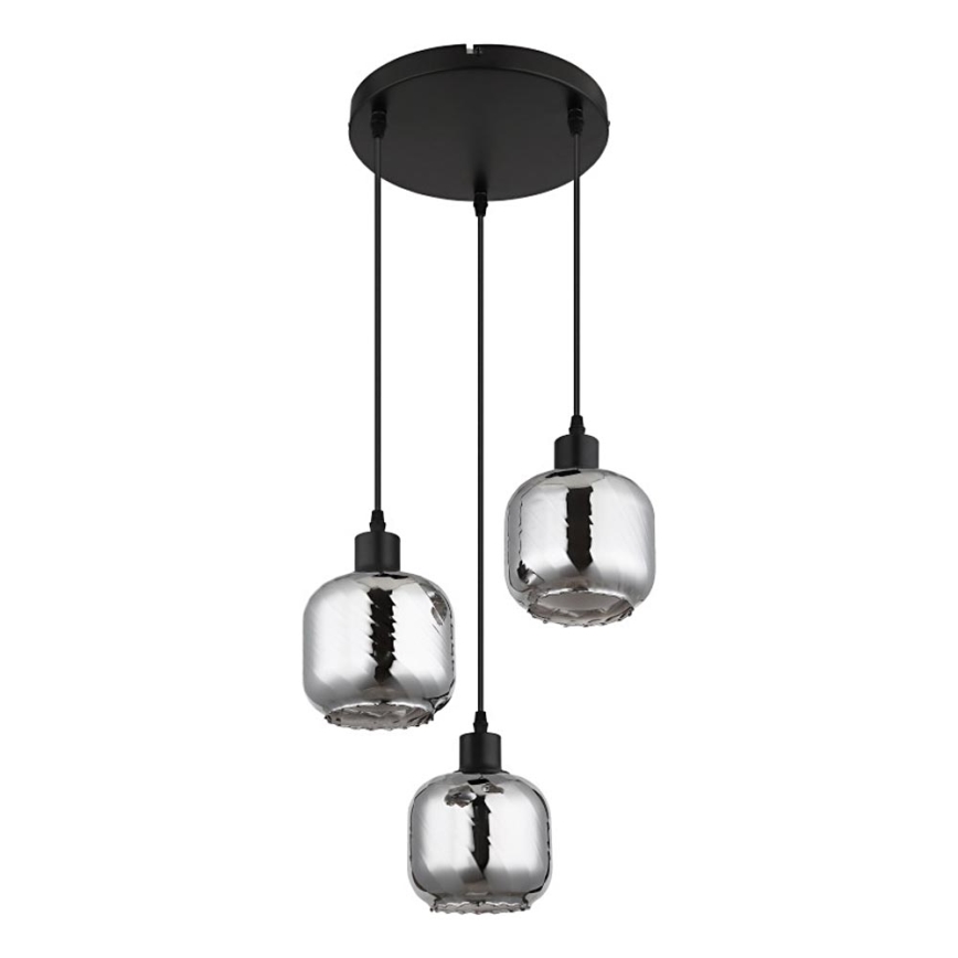 Globo - Lámpara colgante 3xE27/25W/230V