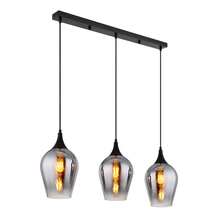 Globo - Lámpara colgante 3xE27/60W/230V