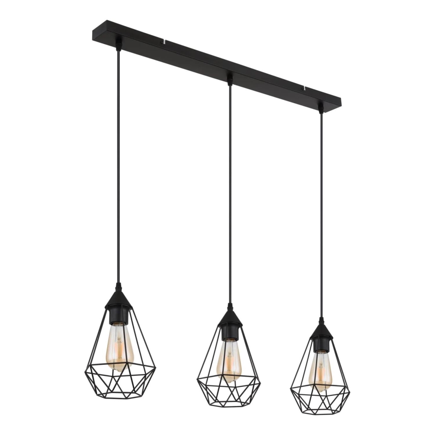 Globo - Lámpara colgante 3xE27/60W/230V