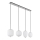 Globo - Lámpara colgante 4xE14/40W/230V blanco