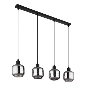 Globo - Lámpara colgante 4xE27/25W/230V