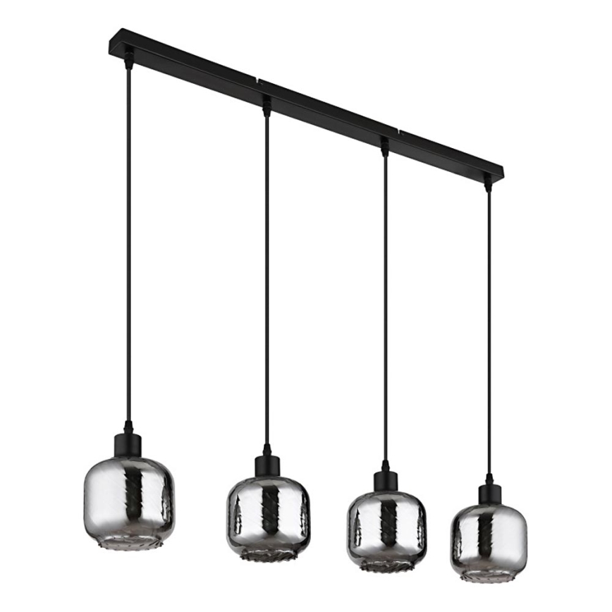 Globo - Lámpara colgante 4xE27/25W/230V