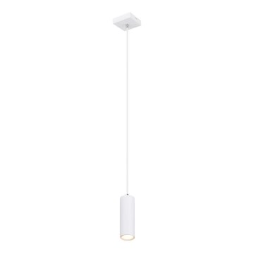 Globo - Lámpara colgante con cable 1xGU10/35W/230V blanca