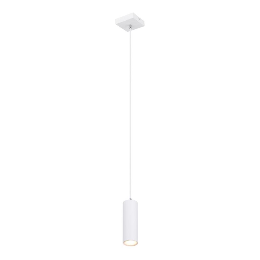 Globo - Lámpara colgante con cable 1xGU10/35W/230V blanca