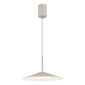 Globo - Lámpara colgante de cable LED/18W/230V 4000K beige