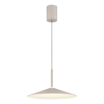 Globo - Lámpara colgante de cable LED/18W/230V 4000K beige
