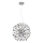 Globo - Lámpara colgante LED con cable 8xG9/3,5W/230V cromado brillante