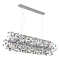 Globo - Lámpara colgante LED en cable 12xG9/3,5W/230V cromo brillante
