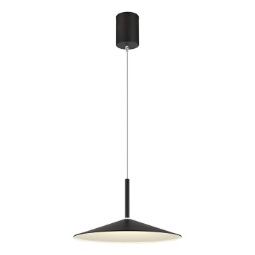 Globo - Lámpara colgante LED en cable LED/18W/230V 4000K negra