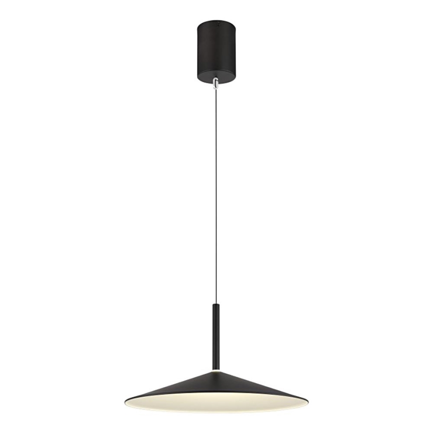 Globo - Lámpara colgante LED en cable LED/18W/230V 4000K negra