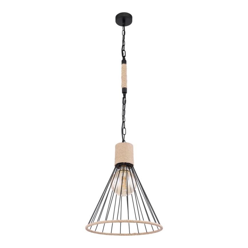 Globo - Lámpara de araña en cadena 1xE27/60W/230V