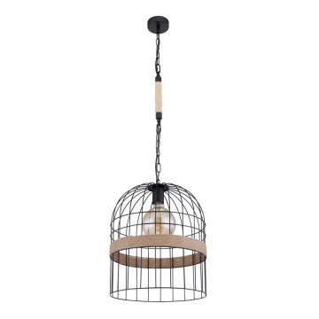 Globo - Lámpara de araña en cadena 1xE27/60W/230V