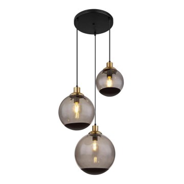 Globo - Lámpara de araña en ristra 3xE27/40W/230V