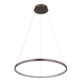 Globo - Lámpara de araña LED en ristra LED/29W/230V marrón
