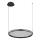 Globo - Lámpara de araña LED regulable LED/36W/230V 2700-6000K negro + control remoto