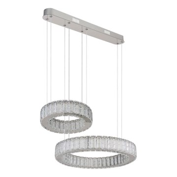 Globo - Lámpara de araña LED regulable LED/80W/230V 2700-6000K + control remoto