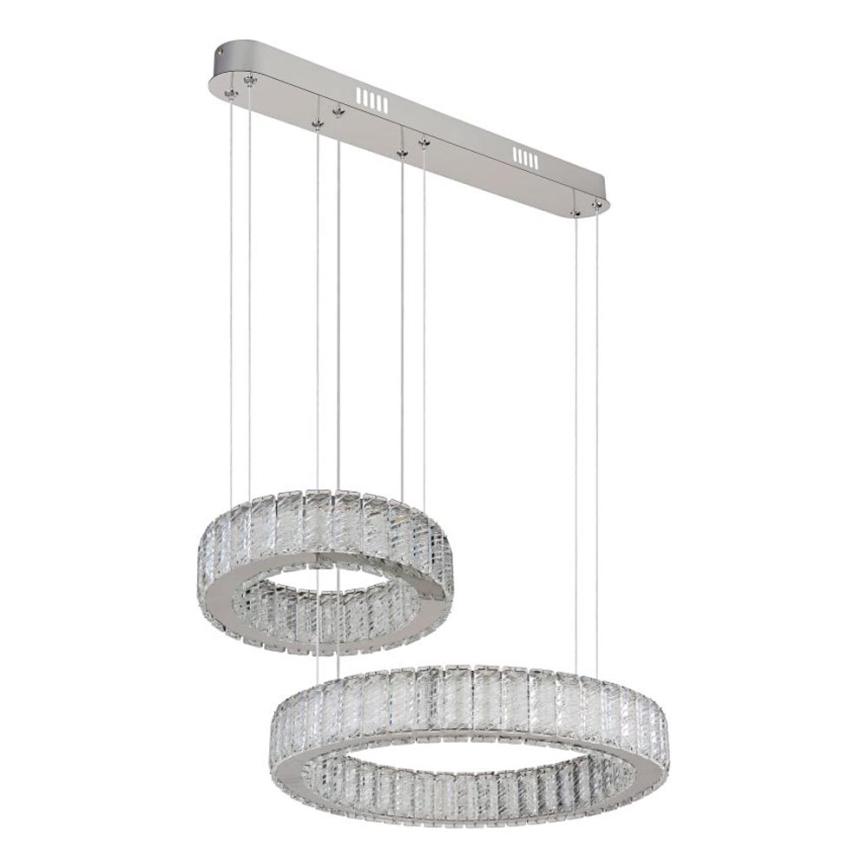 Globo - Lámpara de araña LED regulable LED/80W/230V 2700-6000K + control remoto
