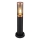 Globo - Lámpara de exterior 1xE27/23W/230V IP44 45 cm negro/cobre