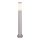 Globo - Lámpara de exterior 1xE27/23W/230V IP44 80 cm cromo brillante
