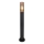 Globo - Lámpara de exterior 1xE27/23W/230V IP44 80 cm negro/cobre