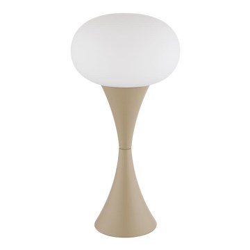 Globo - Lámpara de mesa 1xE14/25W/230V beige