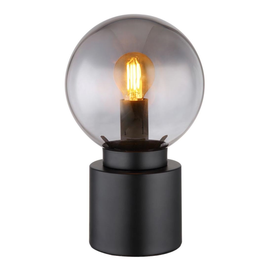 Globo - Lámpara de mesa 1xE14/25W/230V negro
