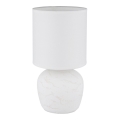 Globo - Lámpara de mesa 1xE14/40W/230V blanco