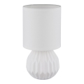 Globo - Lámpara de mesa 1xE14/40W/230V blanco
