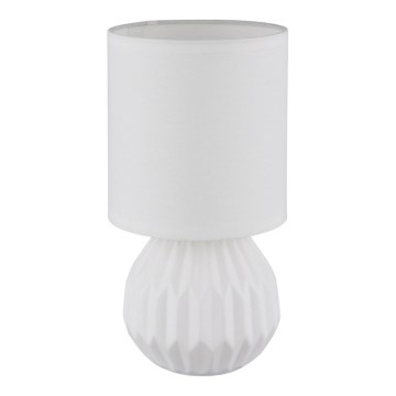 Globo - Lámpara de mesa 1xE14/40W/230V blanco