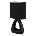Globo - Lámpara de mesa 1xE14/40W/230V negro