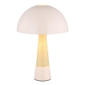 Globo - Lámpara de mesa 1xE27ILLU/40W/230V beige