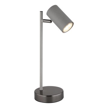 Globo - Lámpara de mesa 1xGU10/5W/230V gris/antracita
