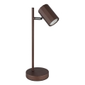 Globo - Lámpara de mesa 1xGU10/5W/230V marrón