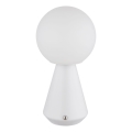 Globo - Lámpara de mesa exterior táctil LED regulable LED/1,5W/5V 3000/4500/6500K 1800 mAh IP41 blanca