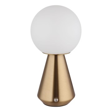 Globo - Lámpara de mesa exterior táctil LED regulable LED/1,5W/5V 3000/4500/6500K 1800 mAh IP41 cobre