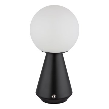 Globo - Lámpara de mesa exterior táctil LED regulable LED/1,5W/5V 3000/4500/6500K 1800 mAh IP41 negra