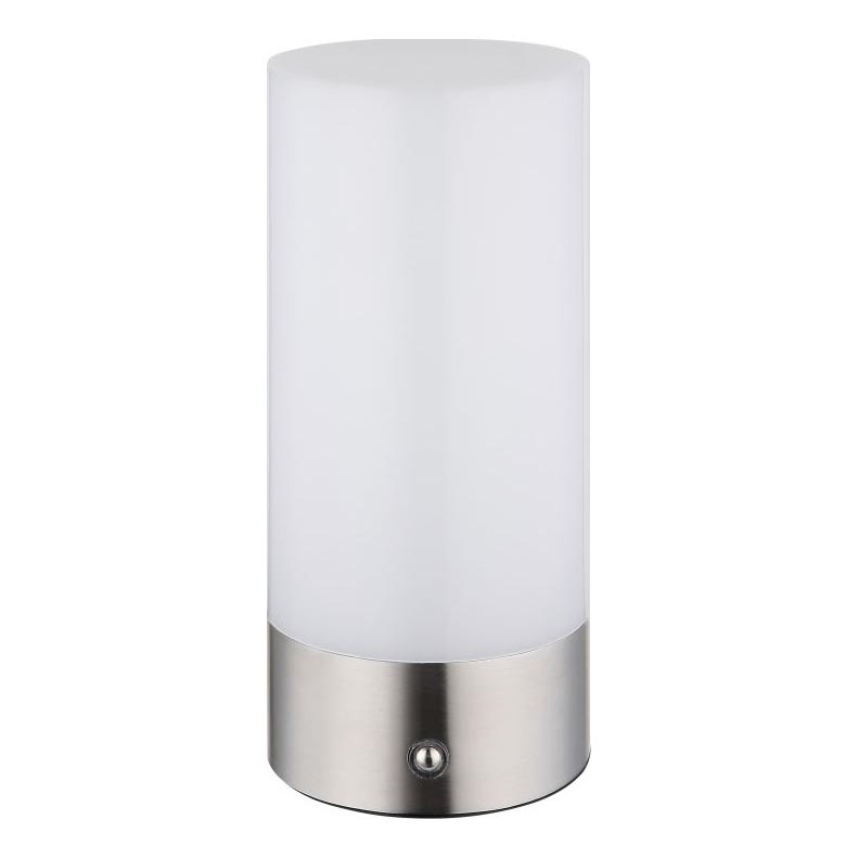Globo - Lámpara de mesa exterior táctil regulable LED RGBW LED/1,8W/5V 1500 mAh IP44 cromo mate