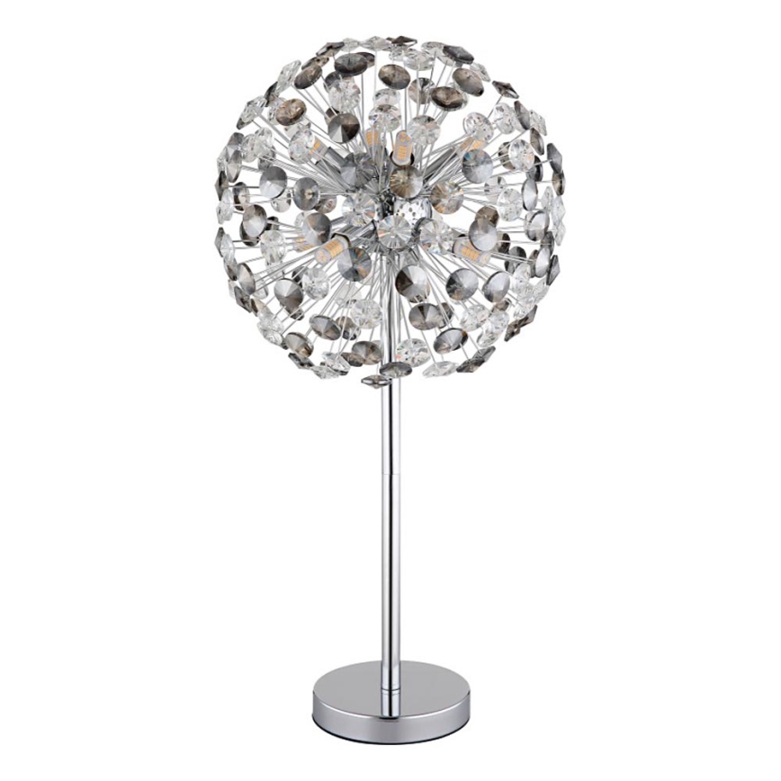 Globo - Lámpara de mesa LED 8xG9/3,5W/230V cromo brillante