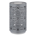 Globo - Lámpara de mesa LED RGB táctil recargable LED/1W/5V 500 mAh gris