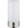Globo - Lámpara de mesa LED RGBW táctil regulable para exterior LED/1,8W/5V 1500 mAh IP44 cromo mate