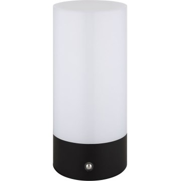 Globo - Lámpara de mesa LED RGBW táctil regulable para exterior LED/1,8W/5V 1500 mAh negro