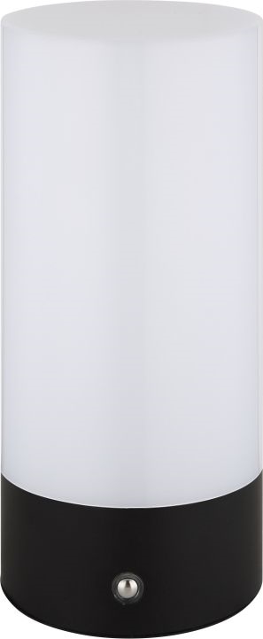 Globo - Lámpara de mesa LED RGBW táctil regulable para exterior LED/1,8W/5V 1500 mAh negro