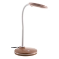 Globo - Lámpara de mesa LED táctil flexible regulable LED/4,6W/230V marrón