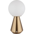 Globo - Lámpara de mesa LED táctil regulable para exterior LED/1,5W/5V 3000/4500/6500K 1800 mAh IP41 cobre